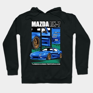 RX7 1989 Car Hoodie